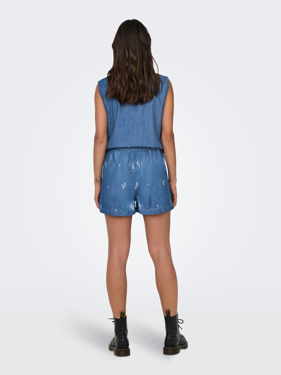 Jacqueline de Yong denim shorts – dames - Blue Denim