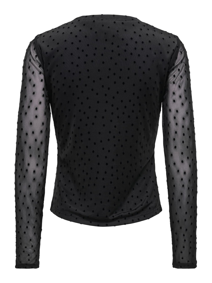Only 15357642 nova top l/m dames zwart