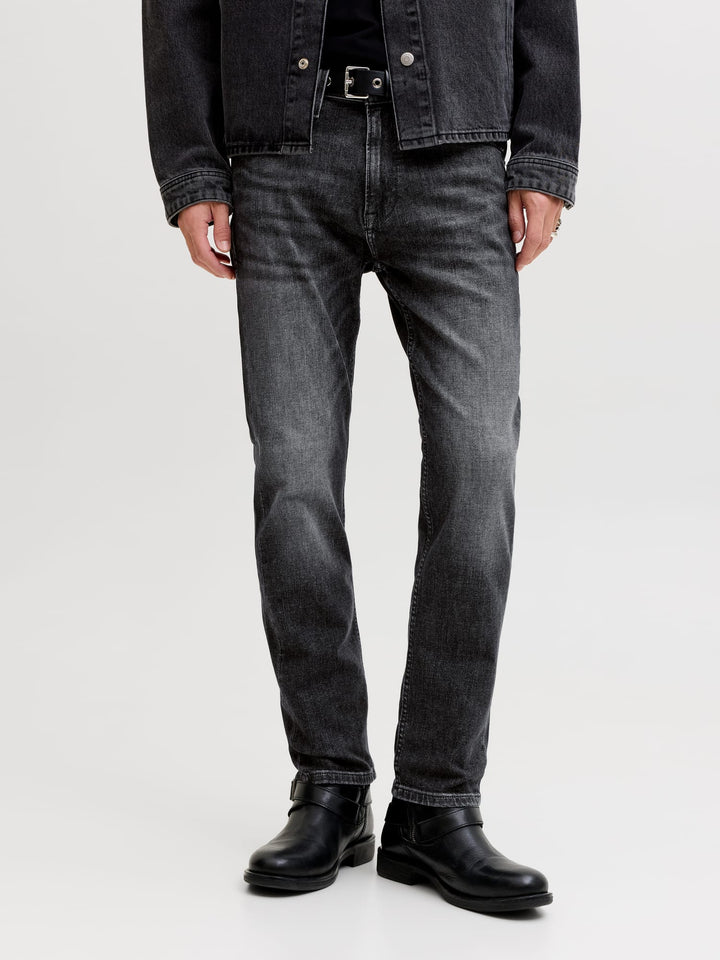 Jack & Jones Clark jeans zwart - heren regular fit - Black Denim - L34