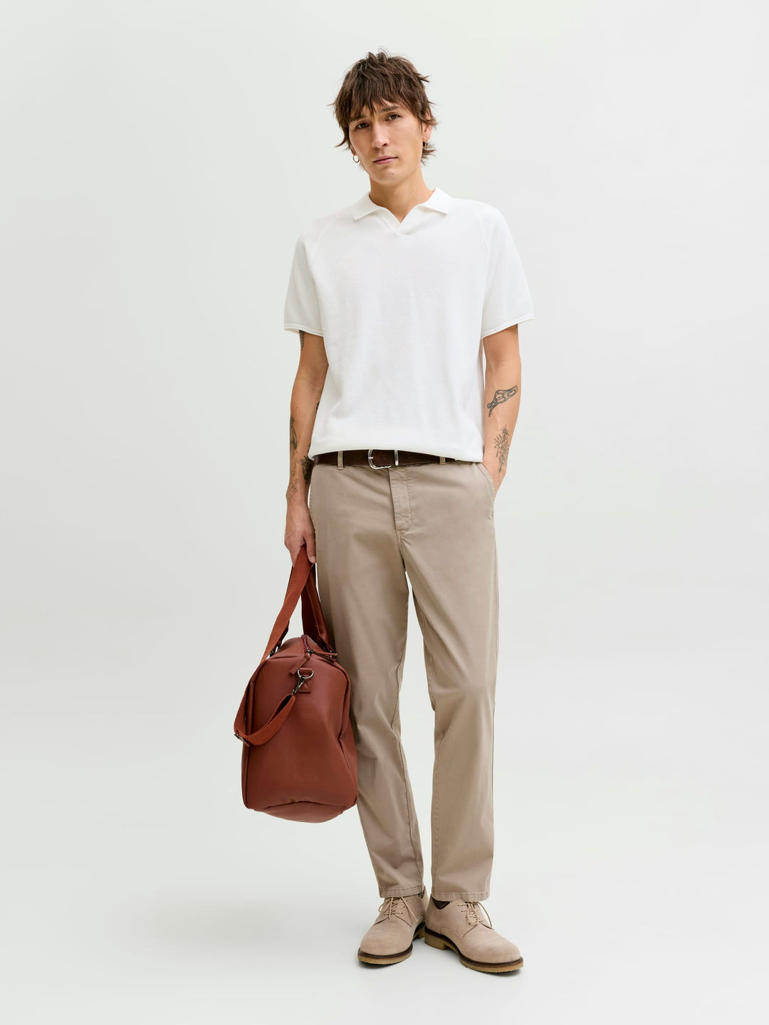 Jack & Jones Stollie chino zand – heren - L34