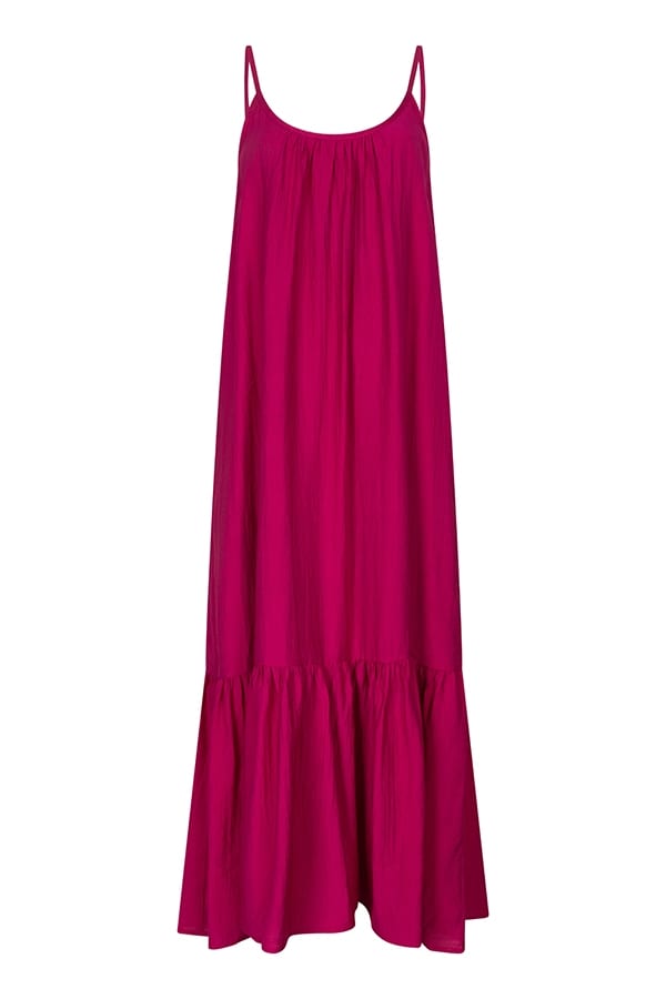 Lofty Manner Dress Esmee – fuchsia maxi jurk dames