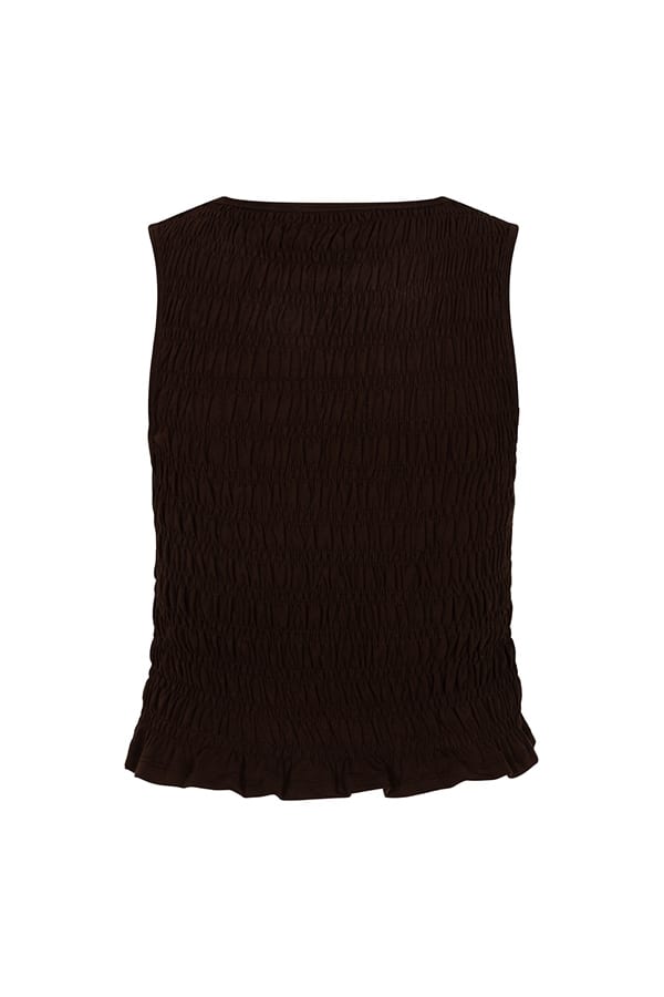 Lofty Manner Top Jacky - bruin dames singlet