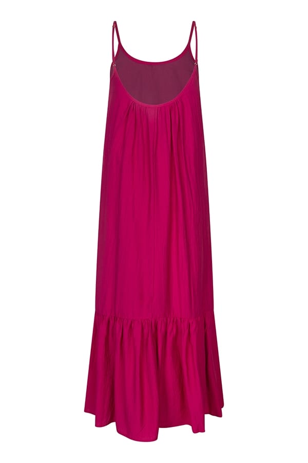 Lofty Manner Dress Esmee – fuchsia maxi jurk dames