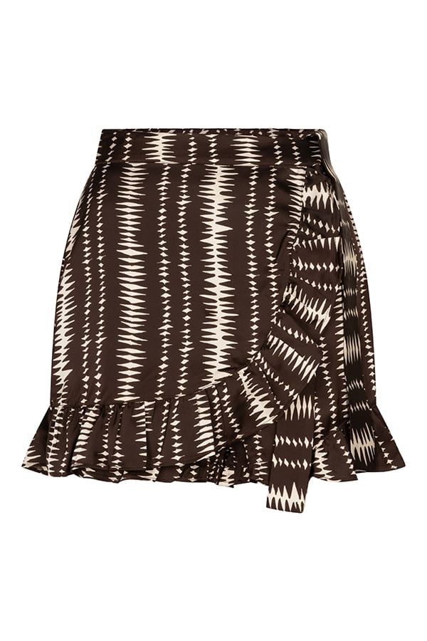 Lofty Manner RF31.1 - Short Jazzy bruin dessin – dames