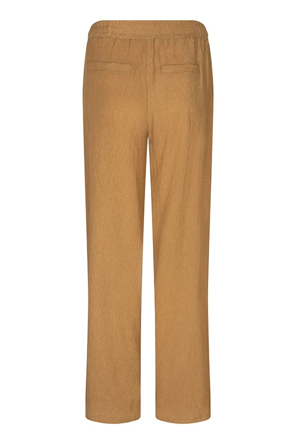 Lofty Manner RG38 - Trouser Jille cognac – dames lange broek