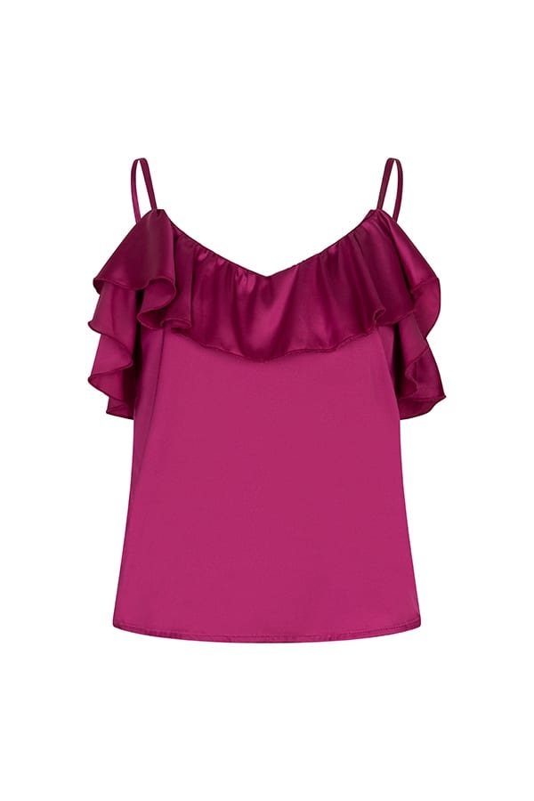 Lofty Manner RE09 - Top Jasmine fuchsia – dames singlet