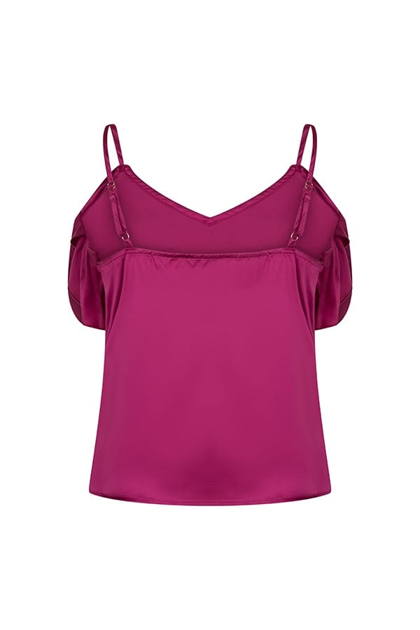 Lofty Manner RE09 - Top Jasmine fuchsia – dames singlet