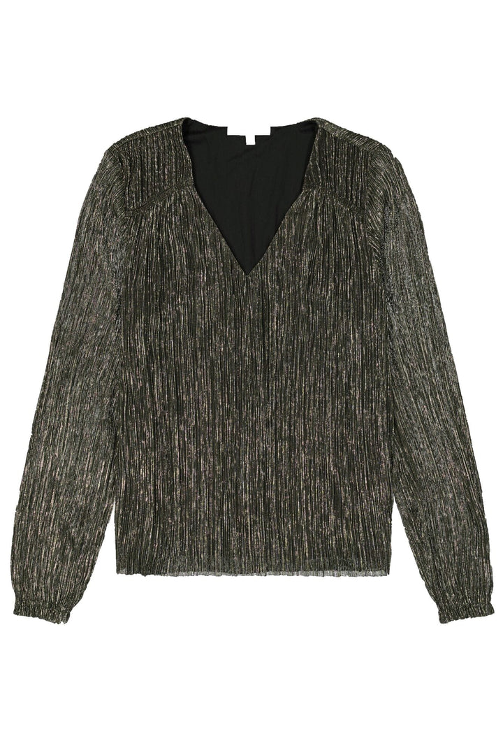 Garcia woman K50011 top l/m dames goudkleurig