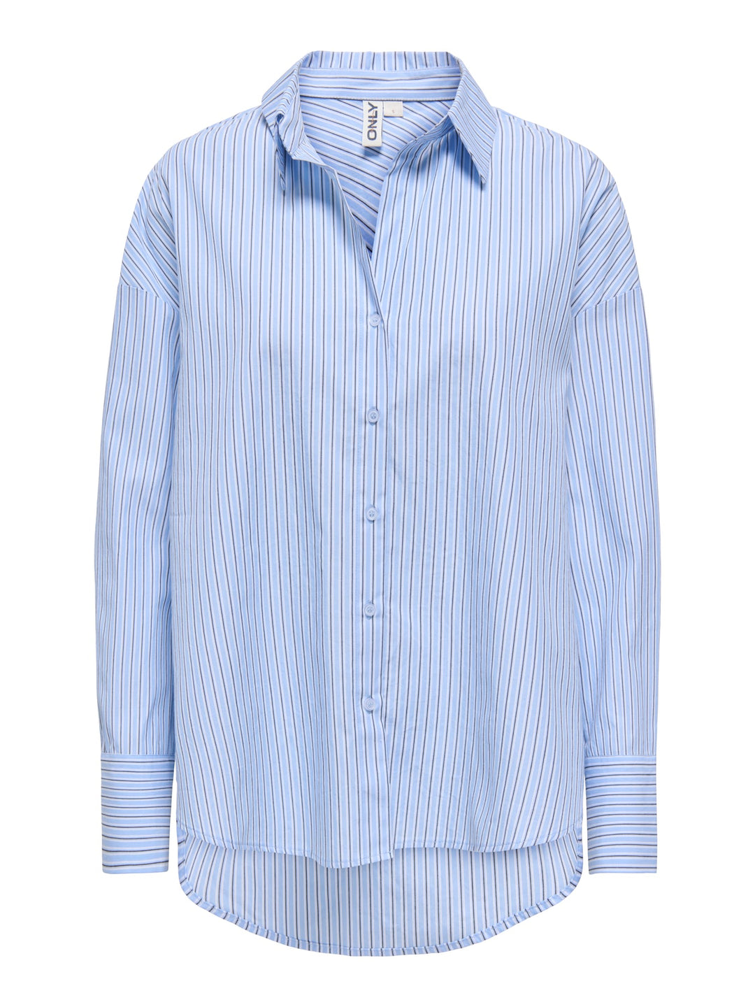 Only Oregon blouse blauw dessin – dames