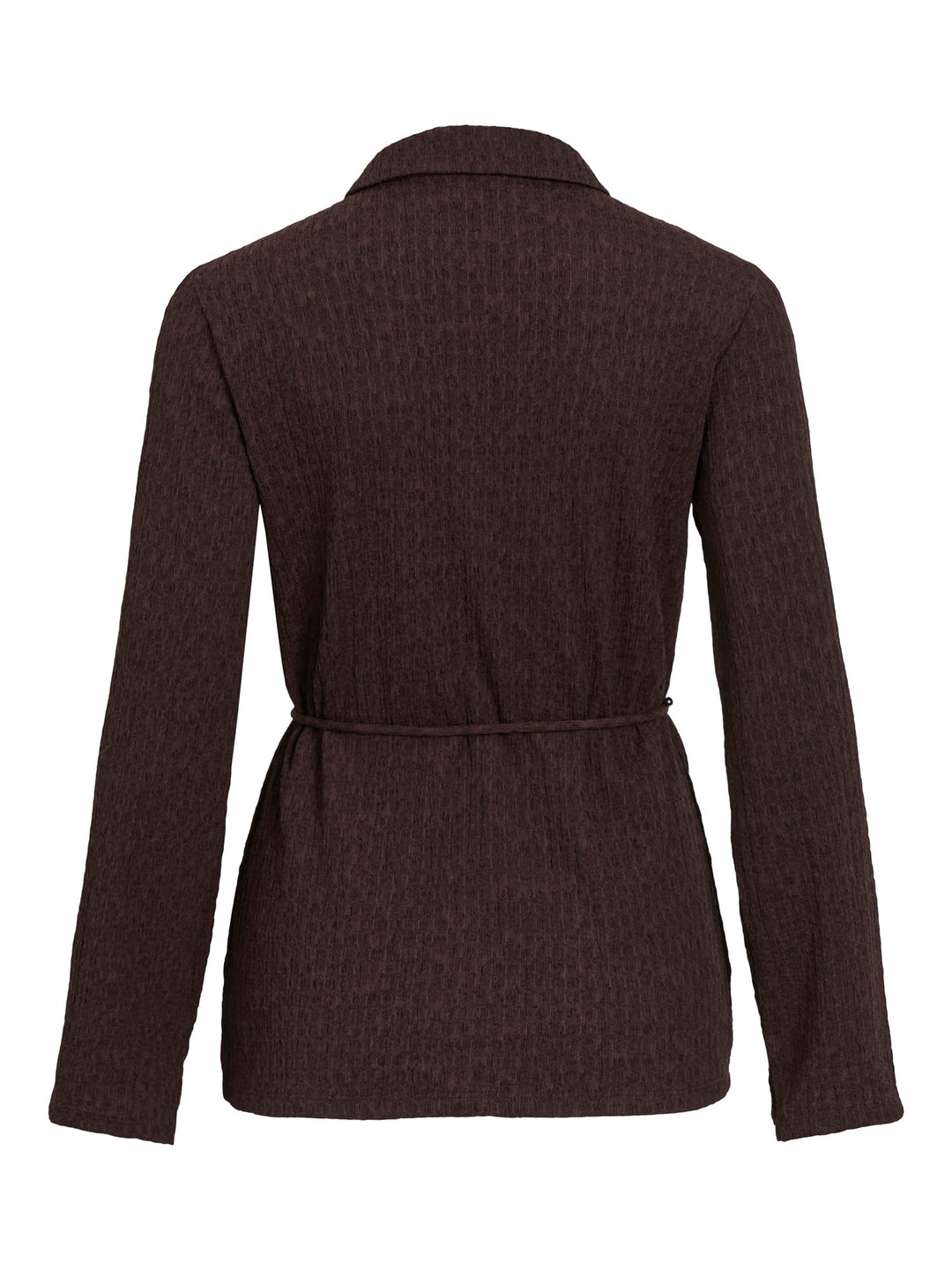 Vila 14117521 meresa blouse l/m bruin