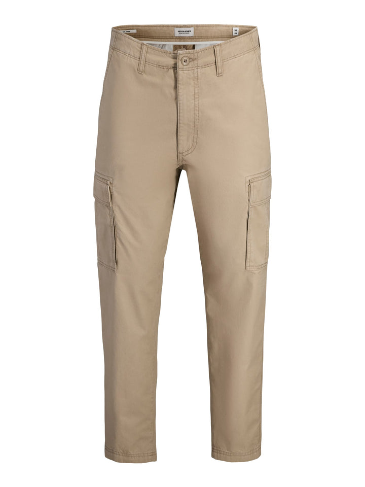 Jack & Jones JPSTKANE FRANK CARGO NOOS – heren lange broek - Zand - L32