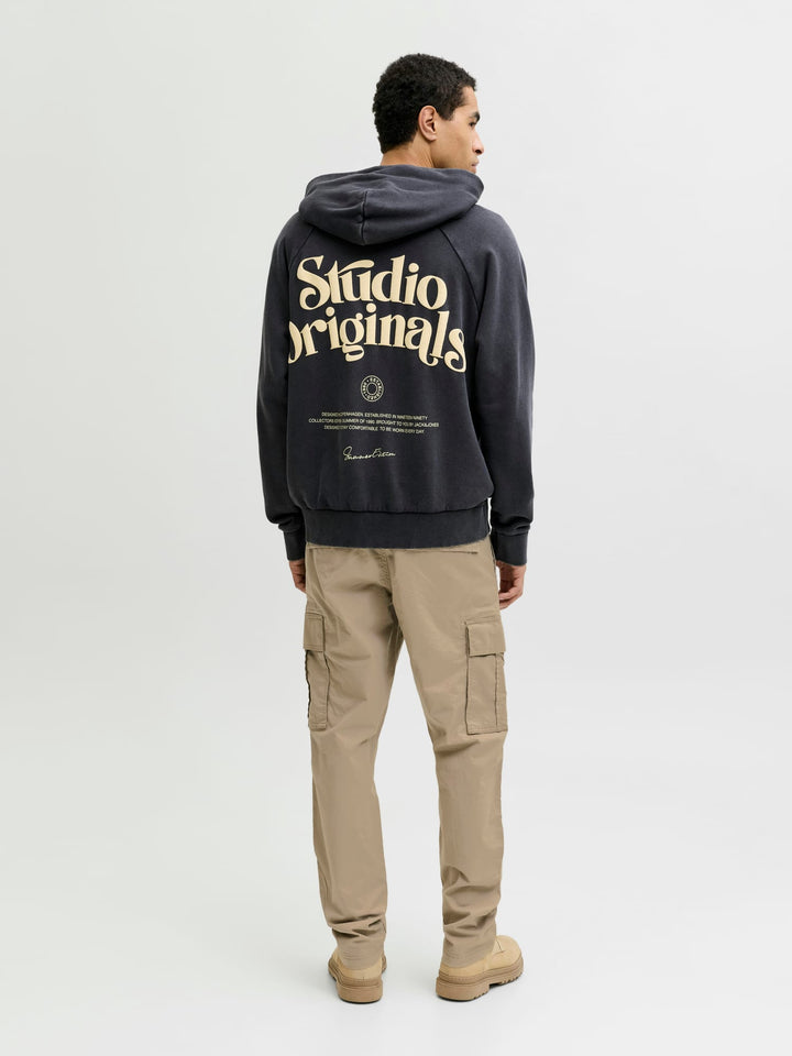 Jack & Jones JPSTKANE FRANK CARGO NOOS – heren lange broek - Zand - L32