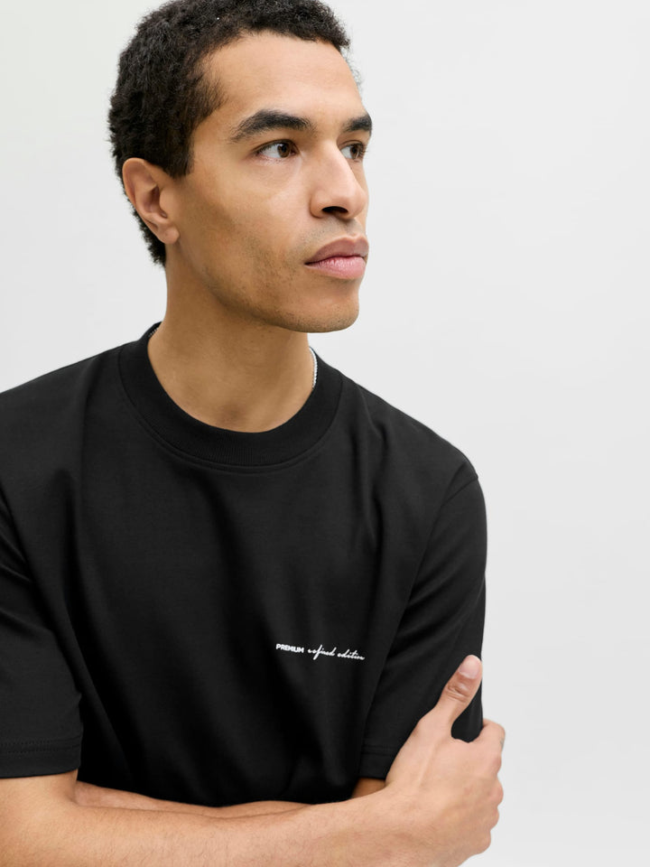 Jack & Jones 12292397 Blaowen T-shirt zwart – heren