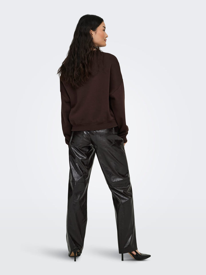 Only 15254183 Sweat bruin – dames