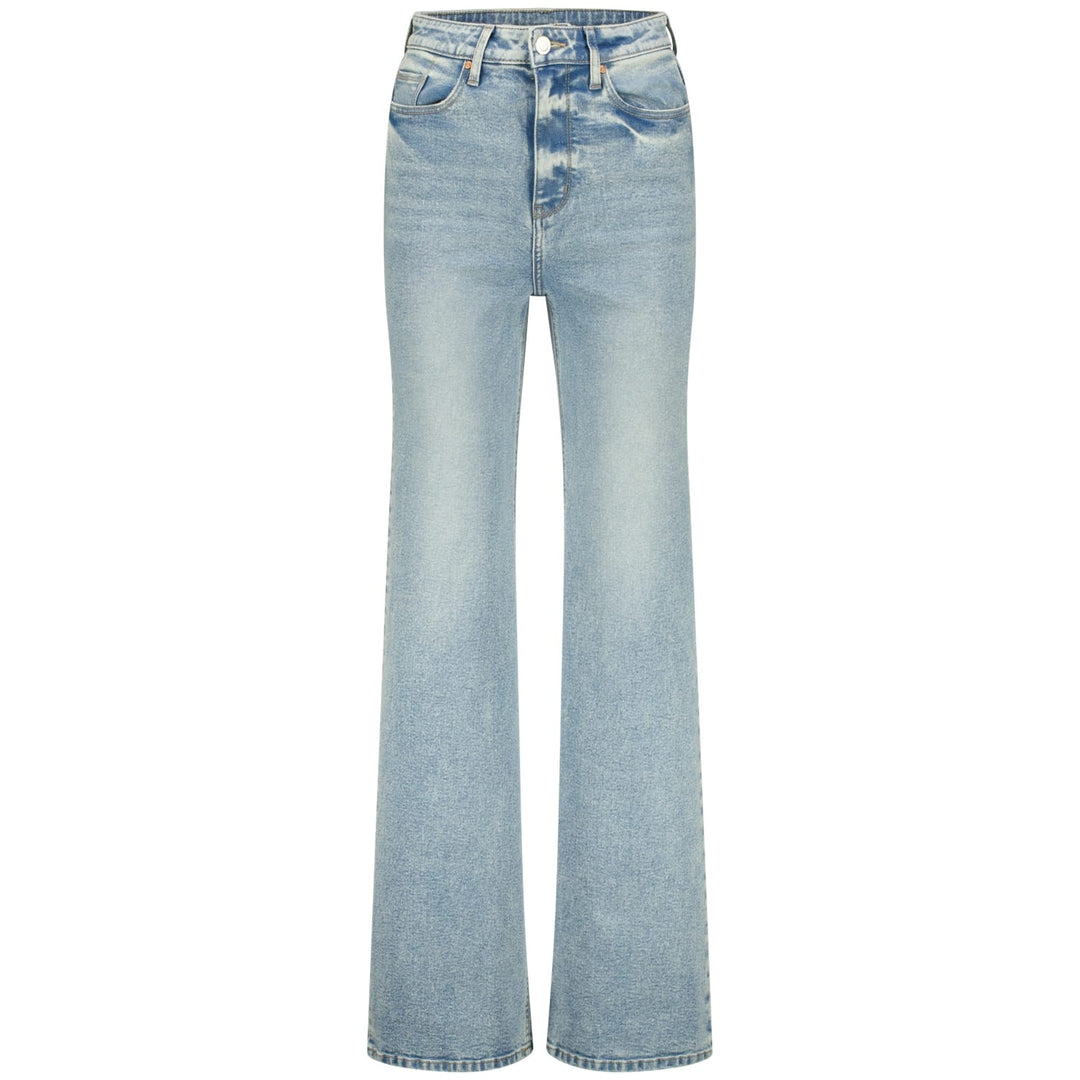 Raizzed Wide leg Jeans Sierra – dames jeans loose fit - Blue Denim - L32