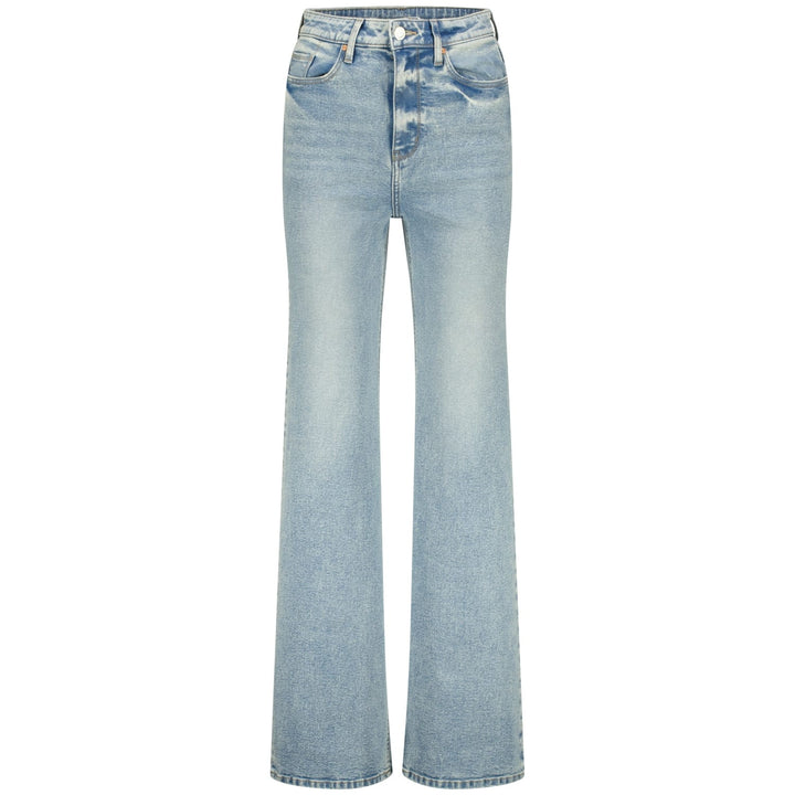 Raizzed Wide leg Jeans Sierra – dames jeans loose fit - Blue Denim - L32