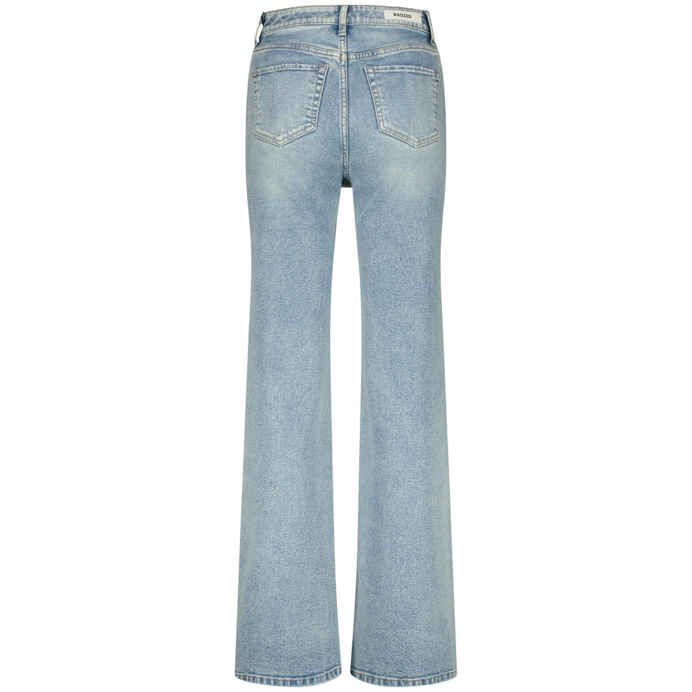 Raizzed Wide leg Jeans Sierra – dames jeans loose fit - Blue Denim - L32