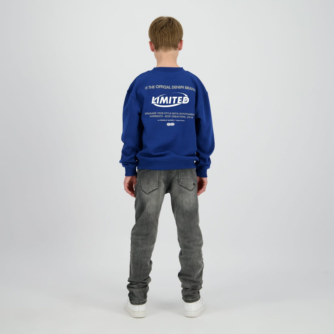 Raizzed Straight Jeans Berlin zwart denim – jongens - Black Denim