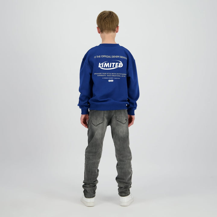 Raizzed Straight Jeans Berlin zwart denim – jongens - Black Denim