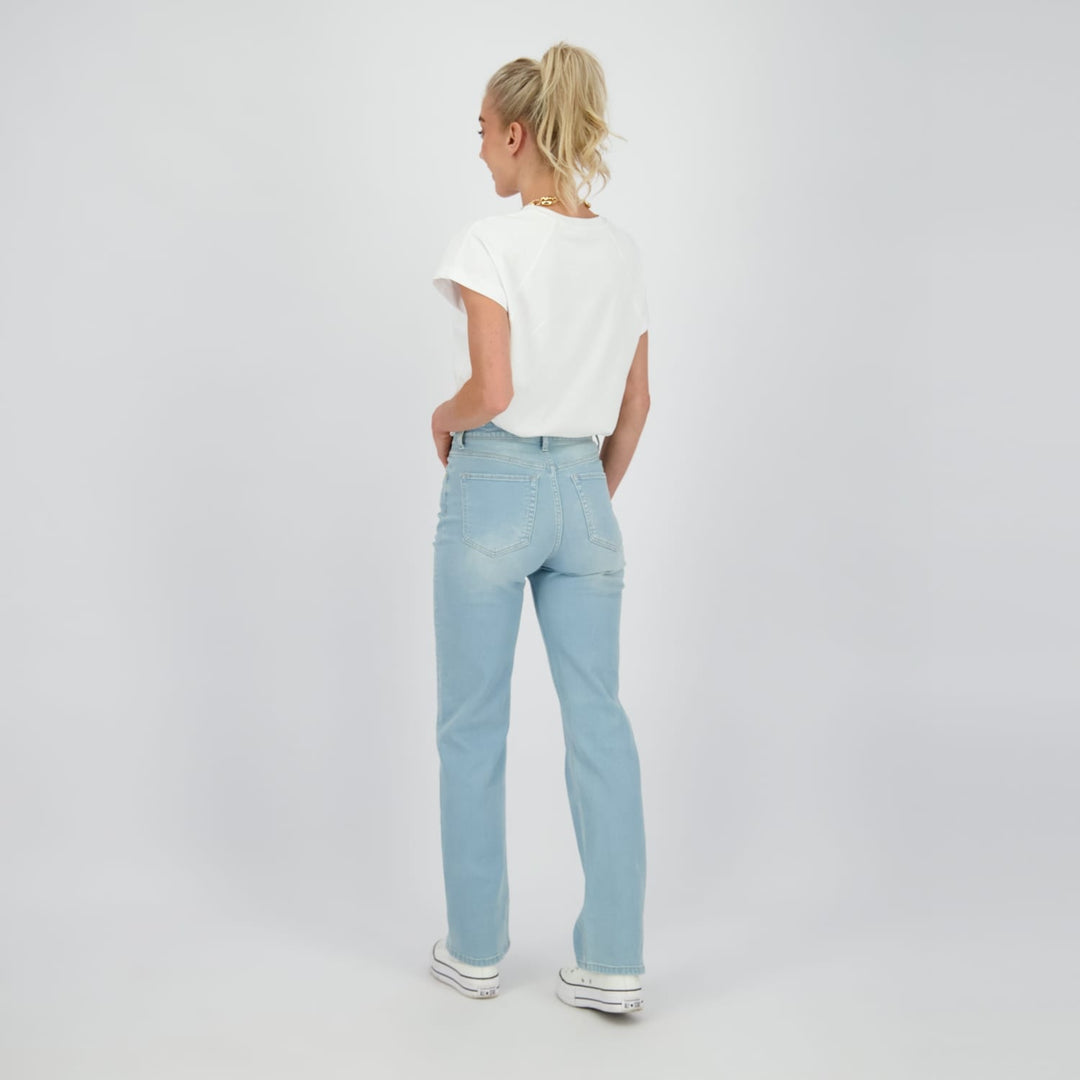Raizzed Comfort straight Jeans Sarah – dames jeans - Blue Denim - L32