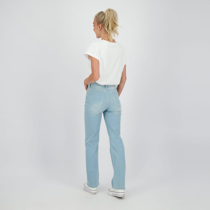 Raizzed Comfort straight Jeans Sarah – dames jeans - Blue Denim - L32