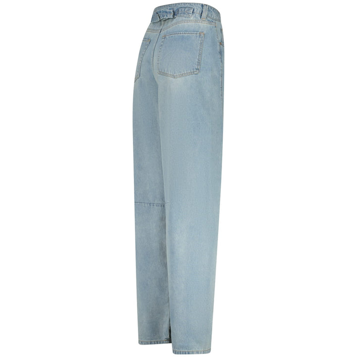 Raizzed dames jeans low croth-baggy fit – blauw denim - Blue Denim - L30