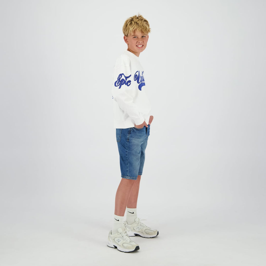 Raizzed Short Orlando denim jongens – blauwe denim - Blue Denim