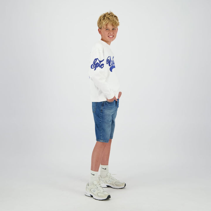 Raizzed Short Orlando denim jongens – blauwe denim - Blue Denim