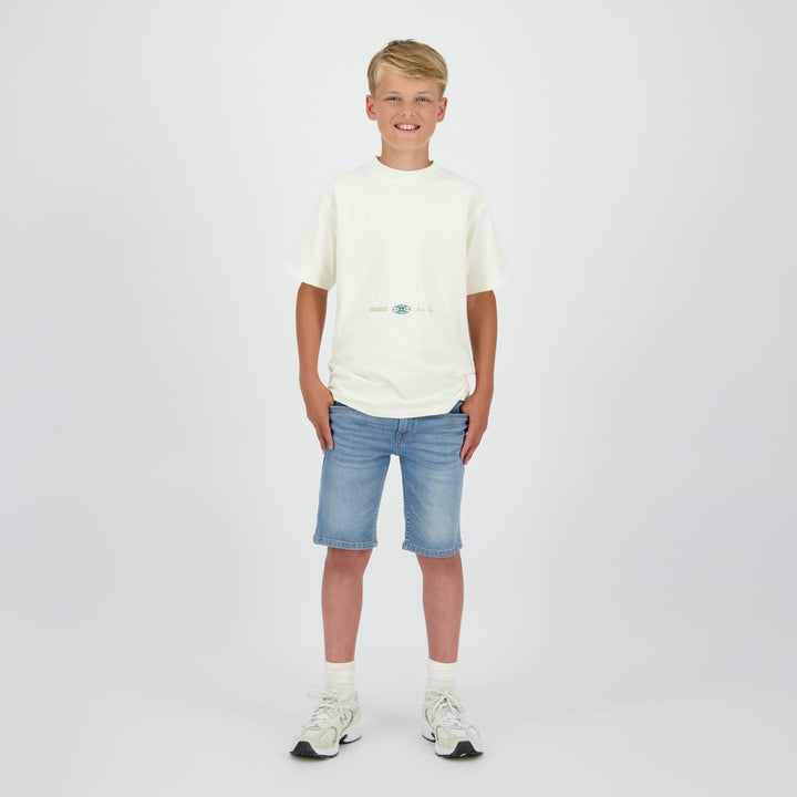 Raizzed R126KB460051 short denim jongens blauw denim - Blue Denim
