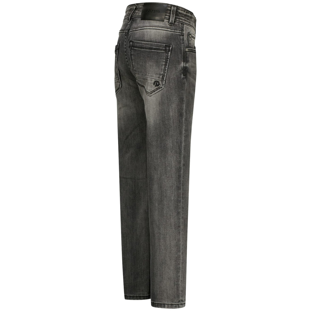 Raizzed Straight Jeans Berlin zwart denim – jongens - Black Denim