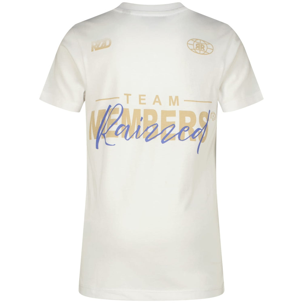 Raizzed R126KB300118 t-shirt k/m jongens wit