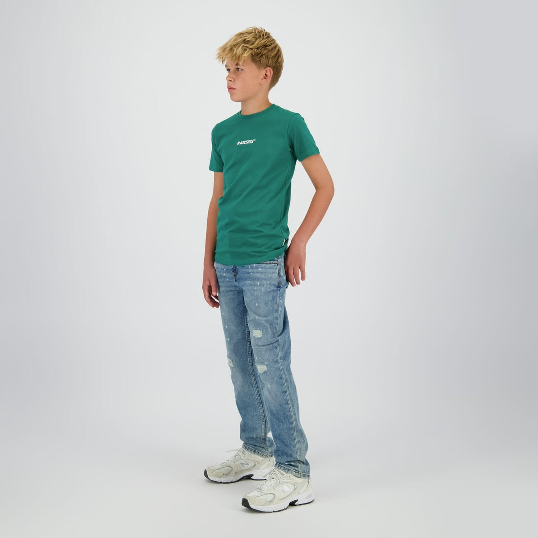 Raizzed T shirt Heasy groen – jongens