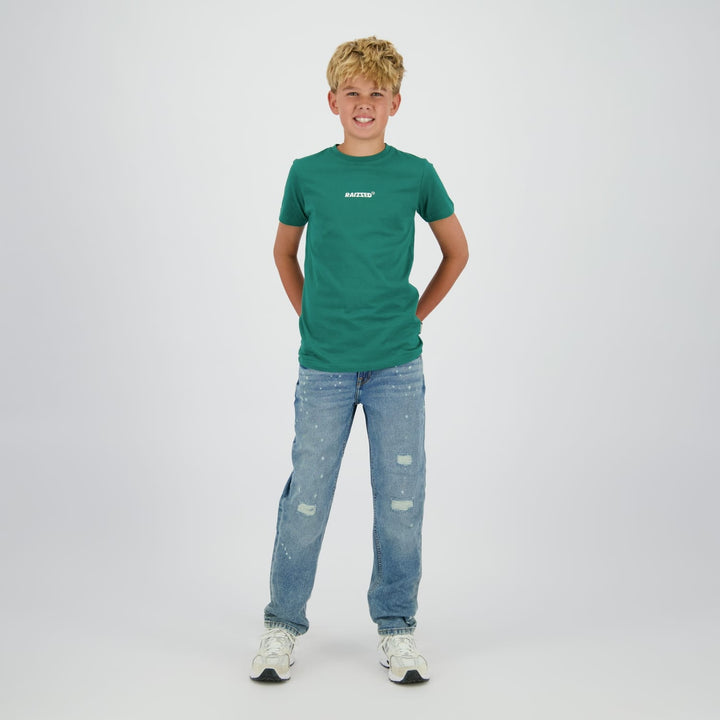 Raizzed T shirt Heasy groen – jongens