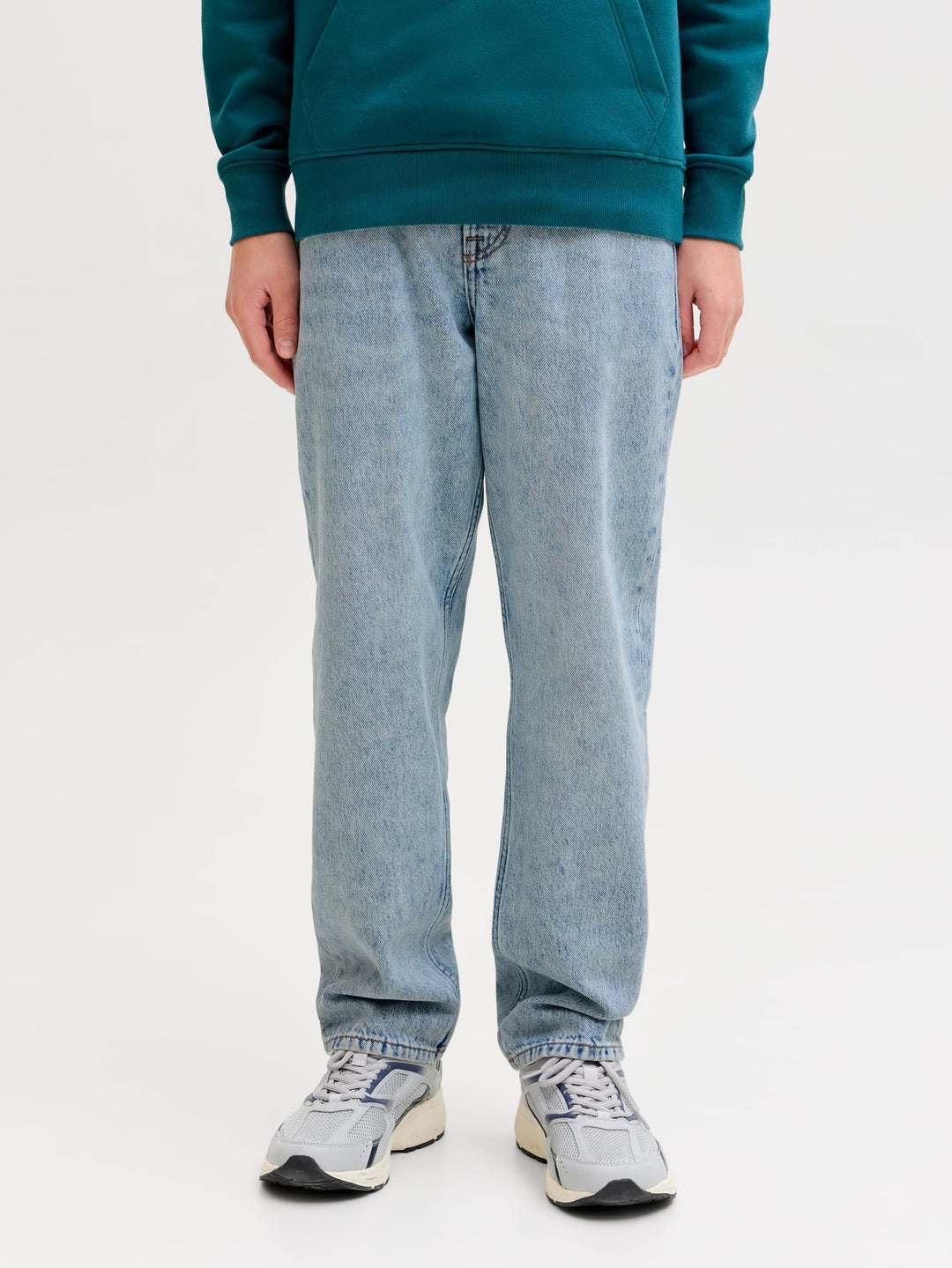 Jack & Jones Kids Chris jeans loose fit – jongens - Blue Denim