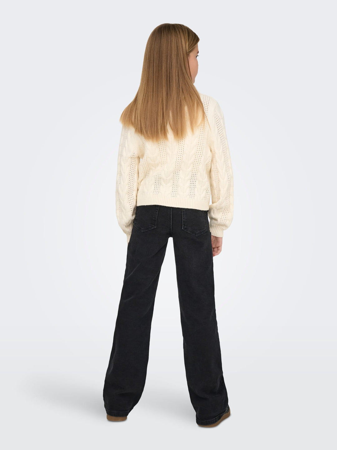 Kids Only Juicy jeans loose fit zwart denim – meisjes - Black Denim