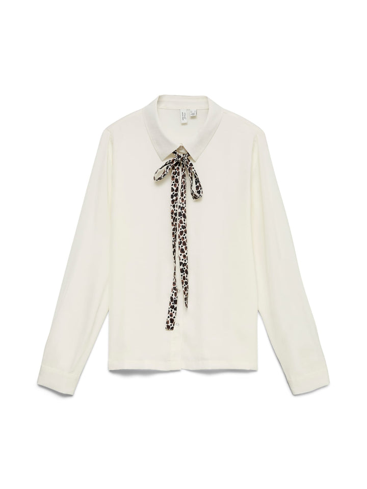 VERO MODA 10350788 Moretchen blouse l/m beige