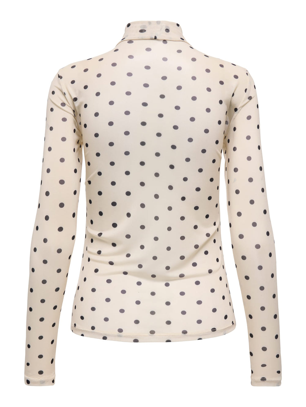 Only t-shirt l/m dames ecru dessin