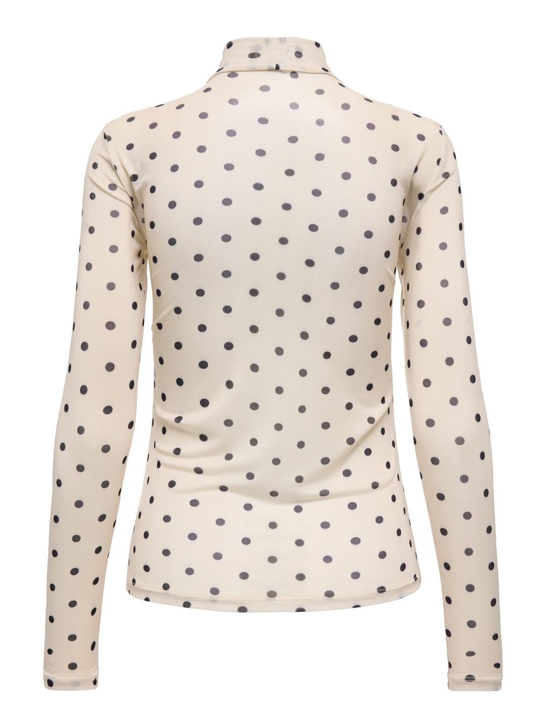Only t-shirt l/m dames ecru dessin