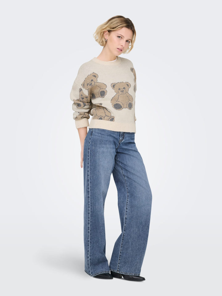 Only 15366323 Hope jeans loose fit dames blue denim - L30