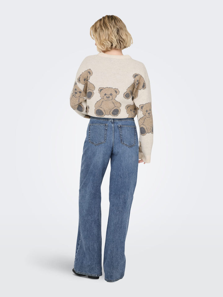 Only 15366323 Hope jeans loose fit dames blue denim - L30