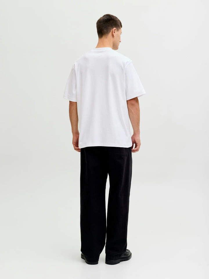 Jack & Jones T-shirt k/m heren wit – Blaowen