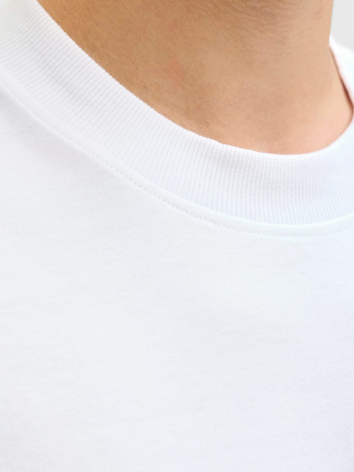 Jack & Jones T-shirt k/m heren wit – Blaowen