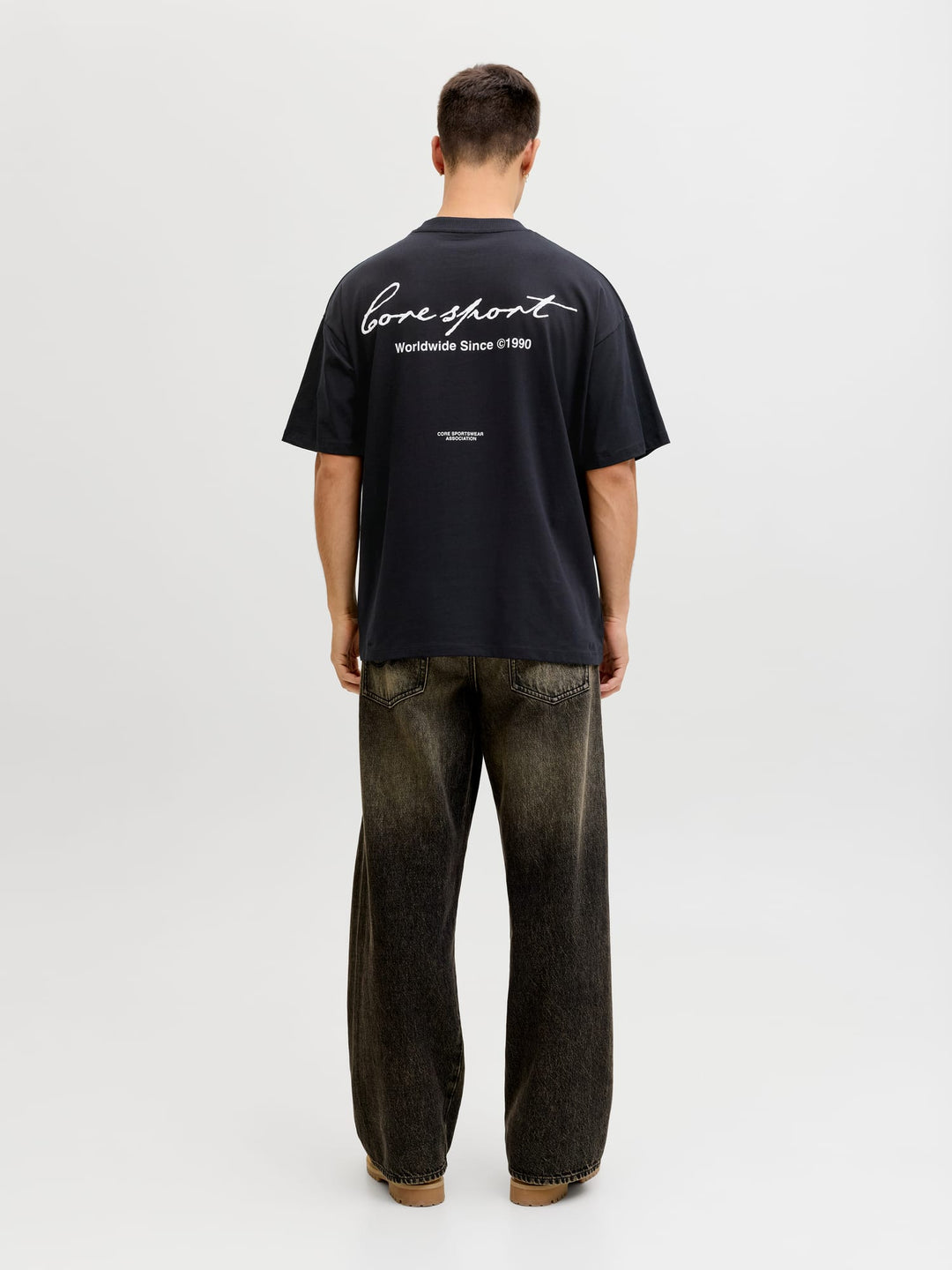 Jack & Jones T-shirt zwart – heren