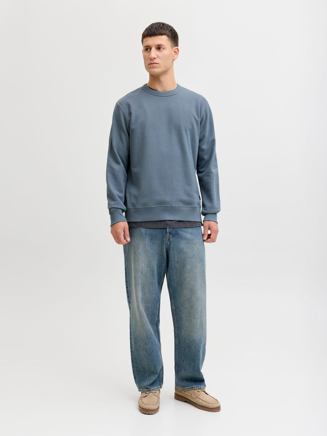 Jack & Jones Dover trui grijs – heren