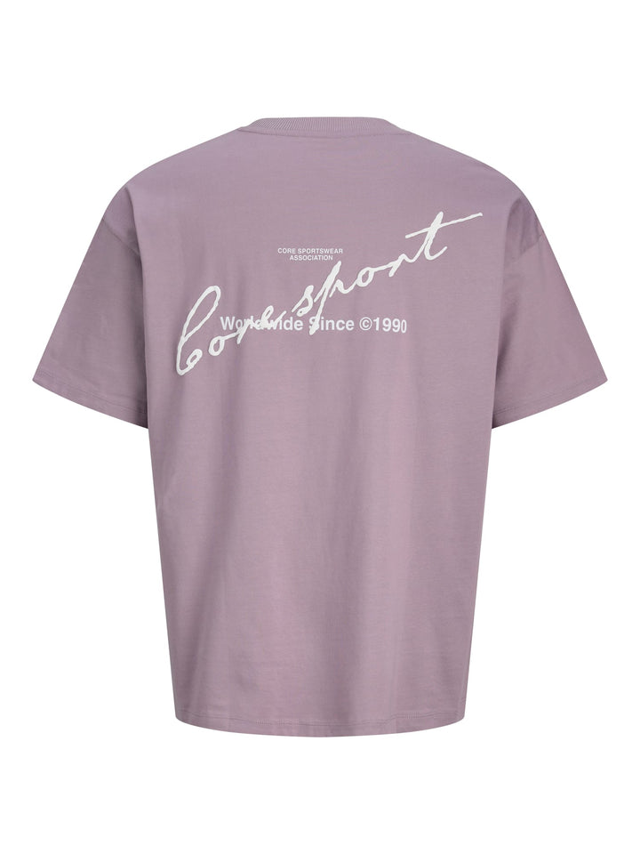Jack & Jones Kids T-shirt lila - jongens