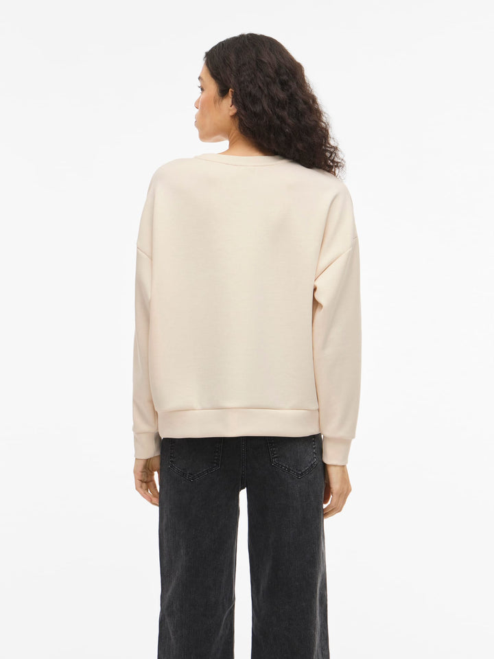 Vila Siffi sweater beige – dames