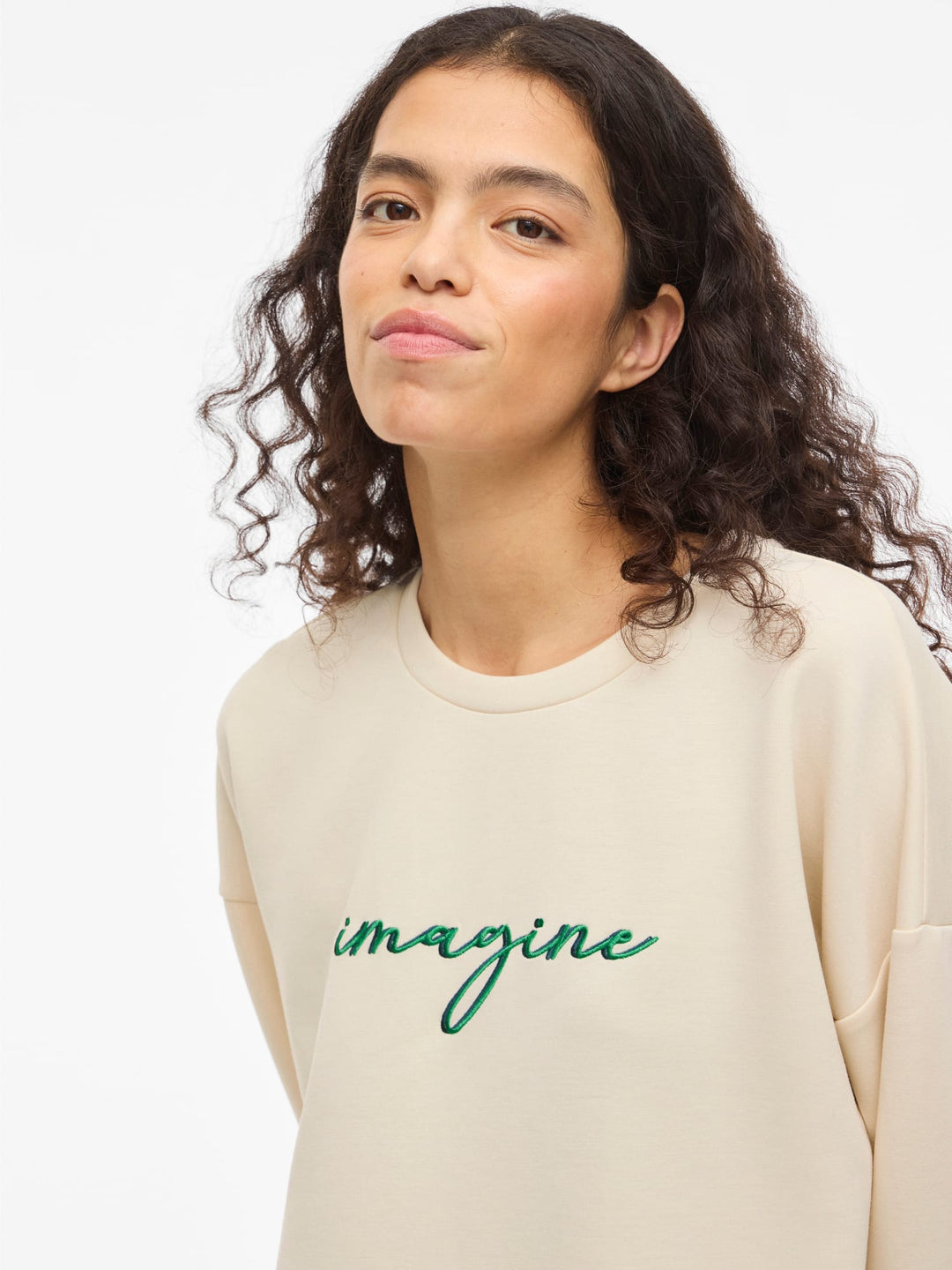 Vila Siffi sweater beige – dames