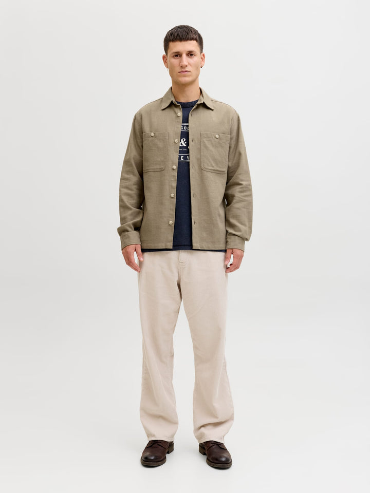 Jack & Jones Rayle overhemd l/m olijf – heren