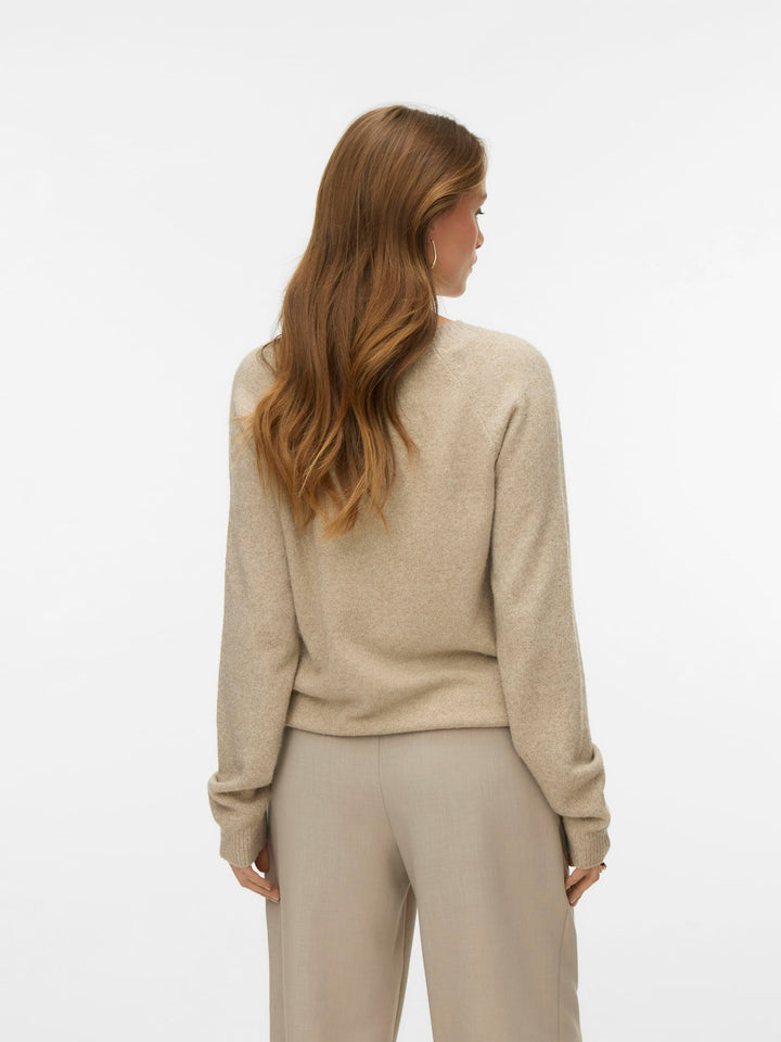 VERO MODA Doffyshine trui beige – dames