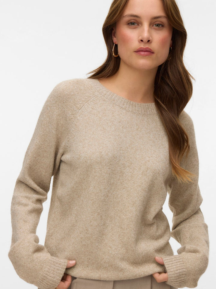 VERO MODA Doffyshine trui beige – dames